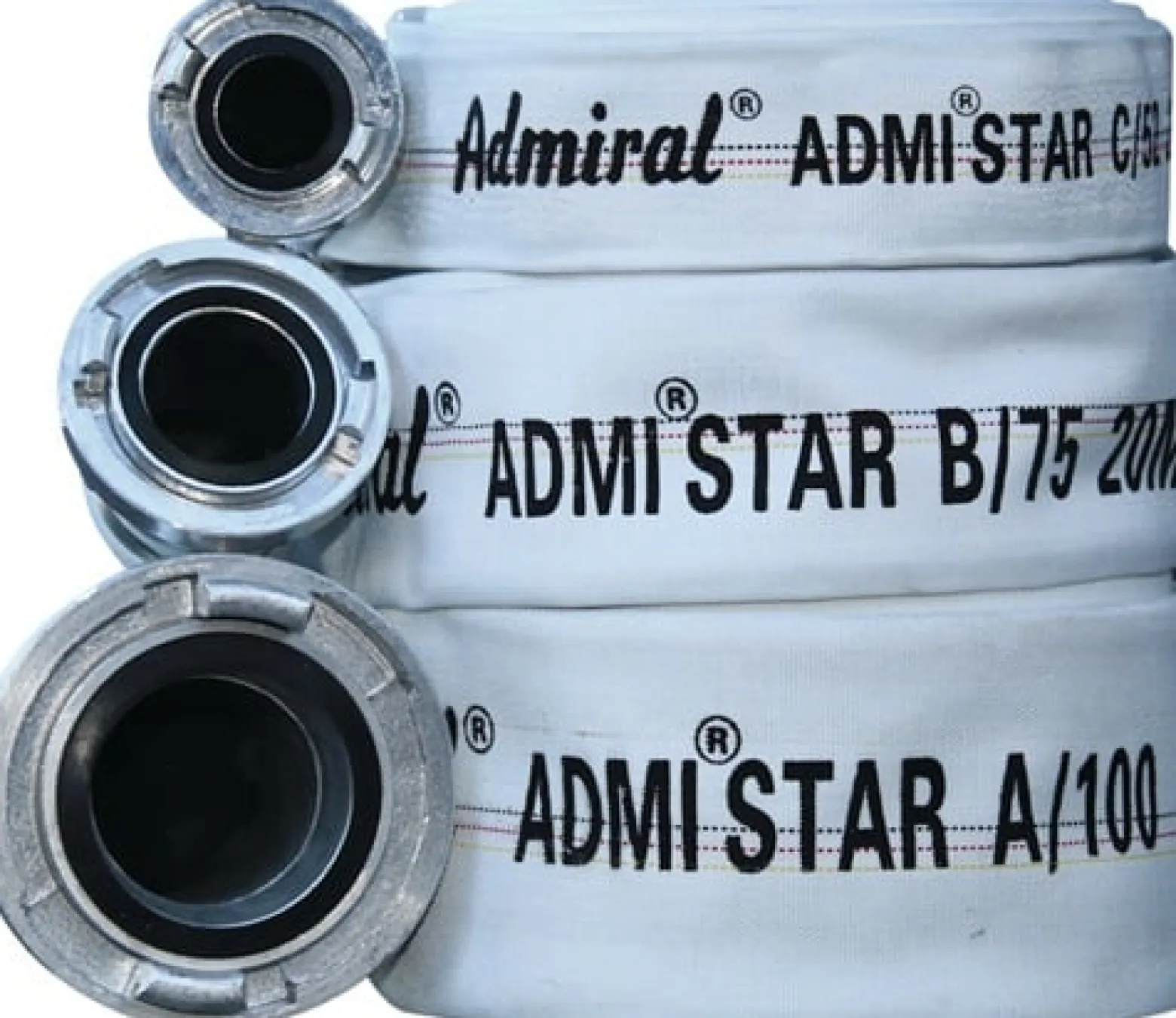 Admiral Bau-/Industrieschlauch Admi Star 602 ID 25 mm L.20 m Storz D - 602-025-20