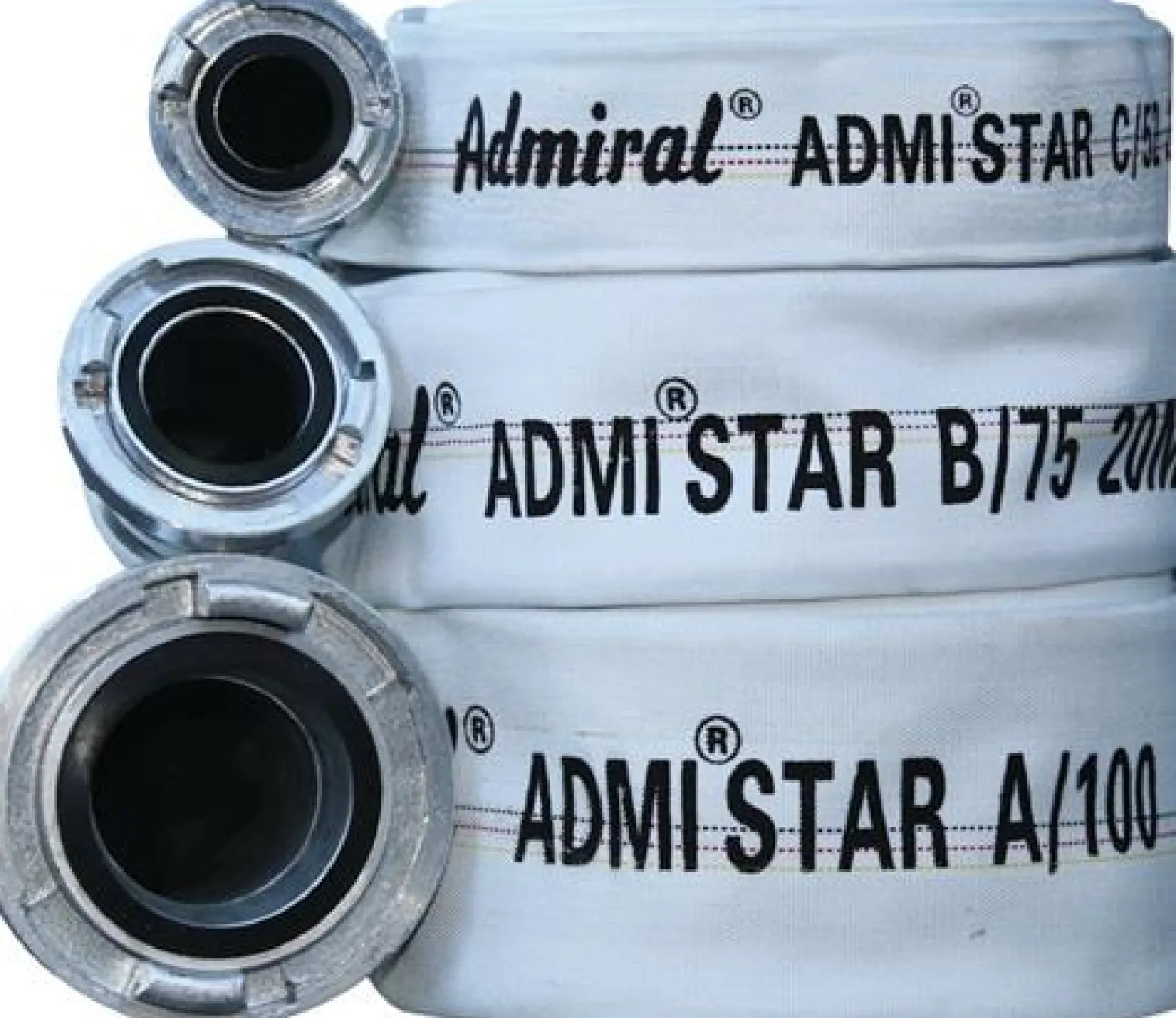 Admiral Bau-/Industrieschlauch Admi Star 602 ID 25 mm L.20 m Storz D - 602-025-20