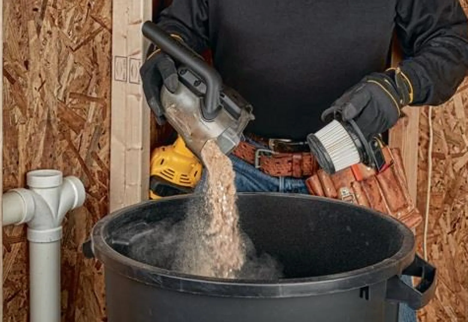 Akku-Sauger DCV501LN 18/54V 1302l/min 60mbar 0,75l DEWALT