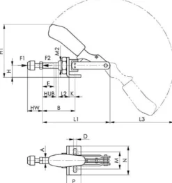 AMF Schubstangenspanner Nr. 6841 Größe 1 - 94110