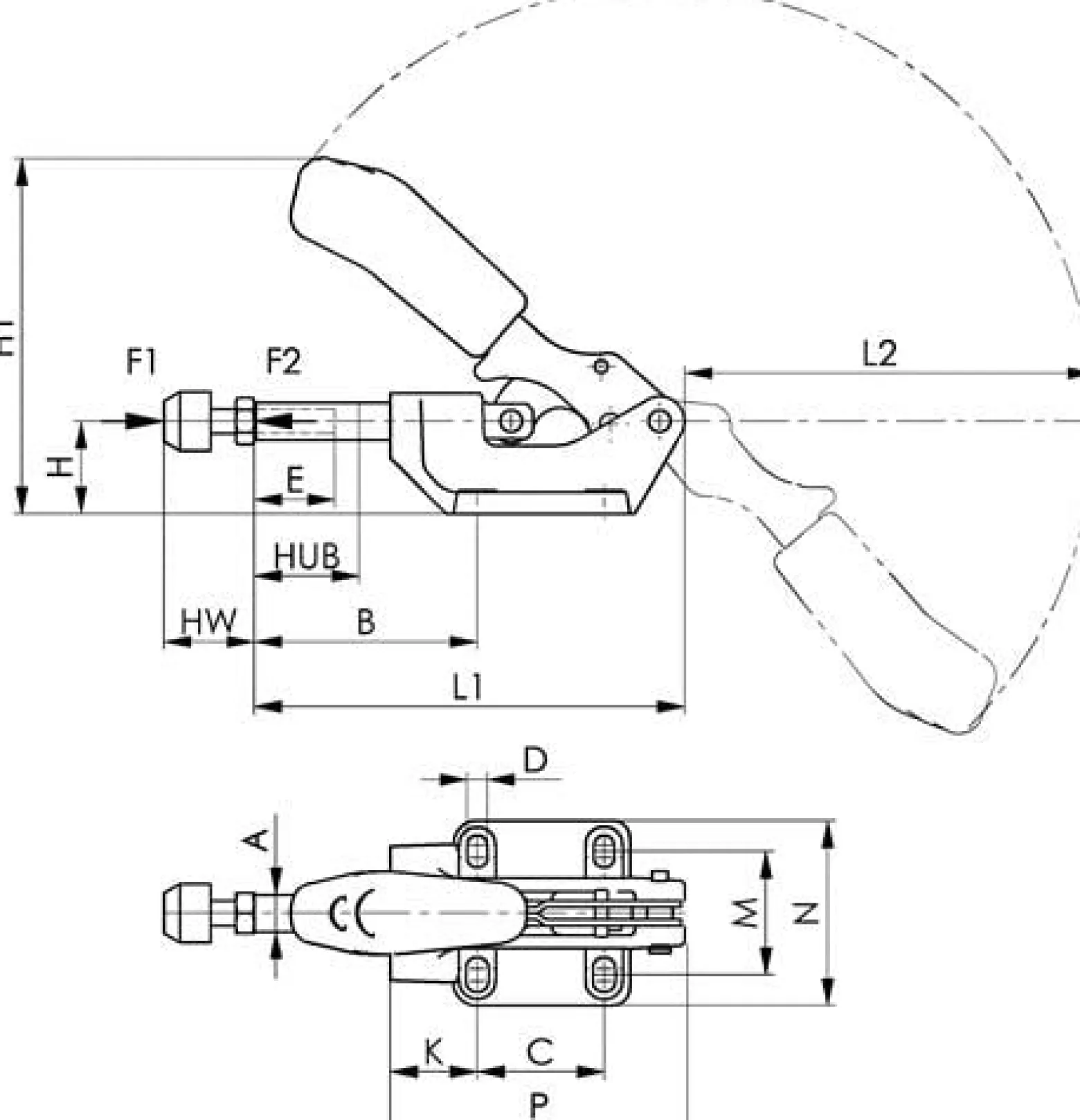 AMF Schubstangenspanner Nr. 6842 Größe 3 - 94235