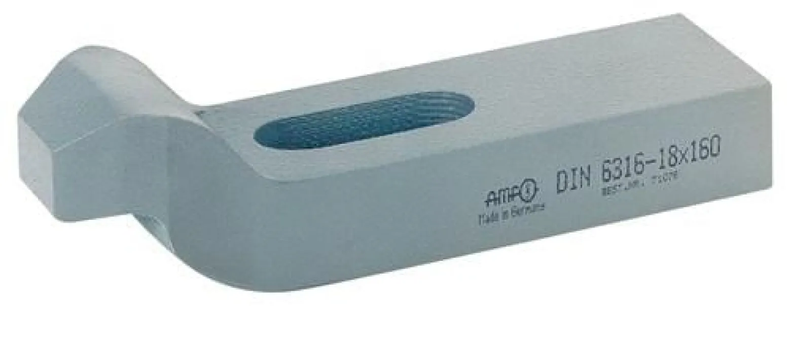 AMF Spanneisen DIN 6316 125 mm für T-Nut 12 + 14 + 16 mm - 71050