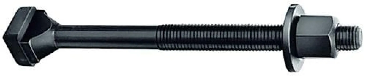 AMF T-Nutenschraube DIN 787 T-Nut 12 mm M12 Länge 63 mm mit Mutter und Scheibe - 85746
