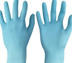 ANSELL 100x Einweghandschuhe TouchNTuff 92-670 Gr.9,5-10 hellblau Nitril - 92-670-9,5-10