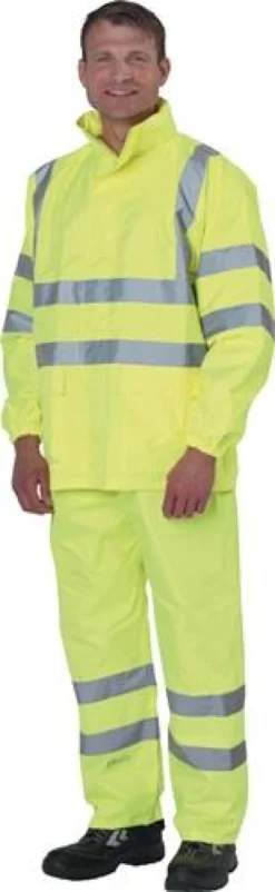 ASATEX Warnschutzregenhose PREVENT gelb Größe XL - RHG/XL