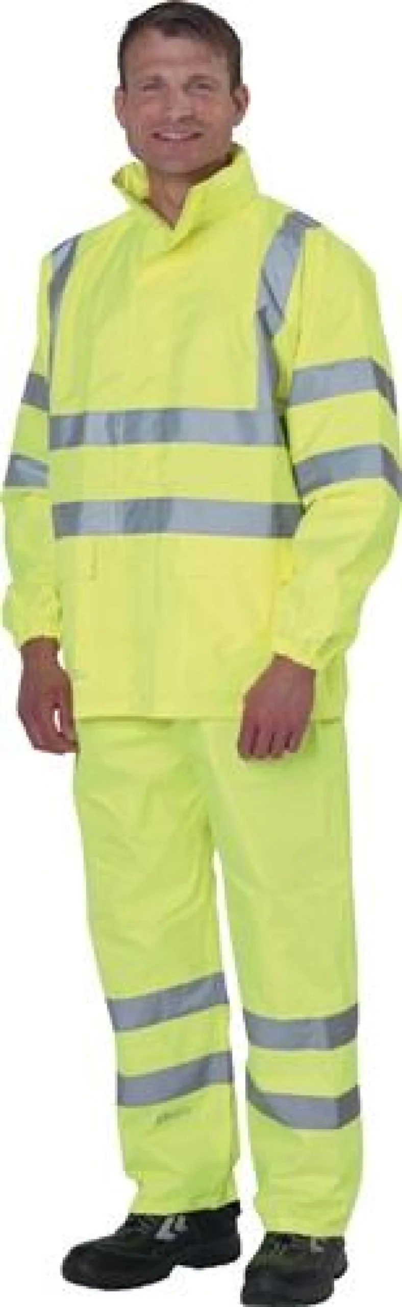 ASATEX Warnschutzregenhose PREVENT gelb Größe XL - RHG/XL