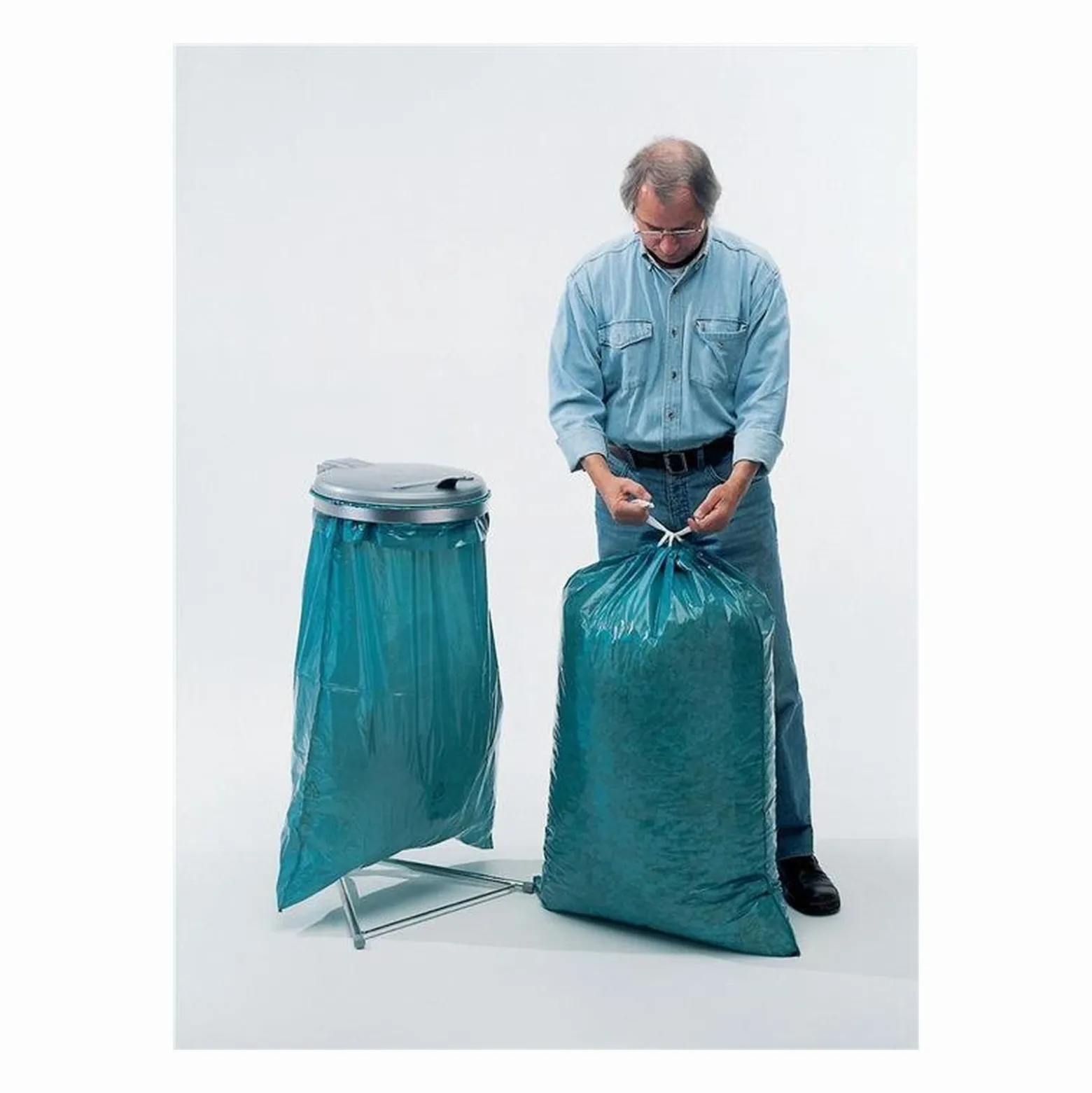 Becker Kunststoffsack 120 l LD-PE blau 45 µm - 9000466535