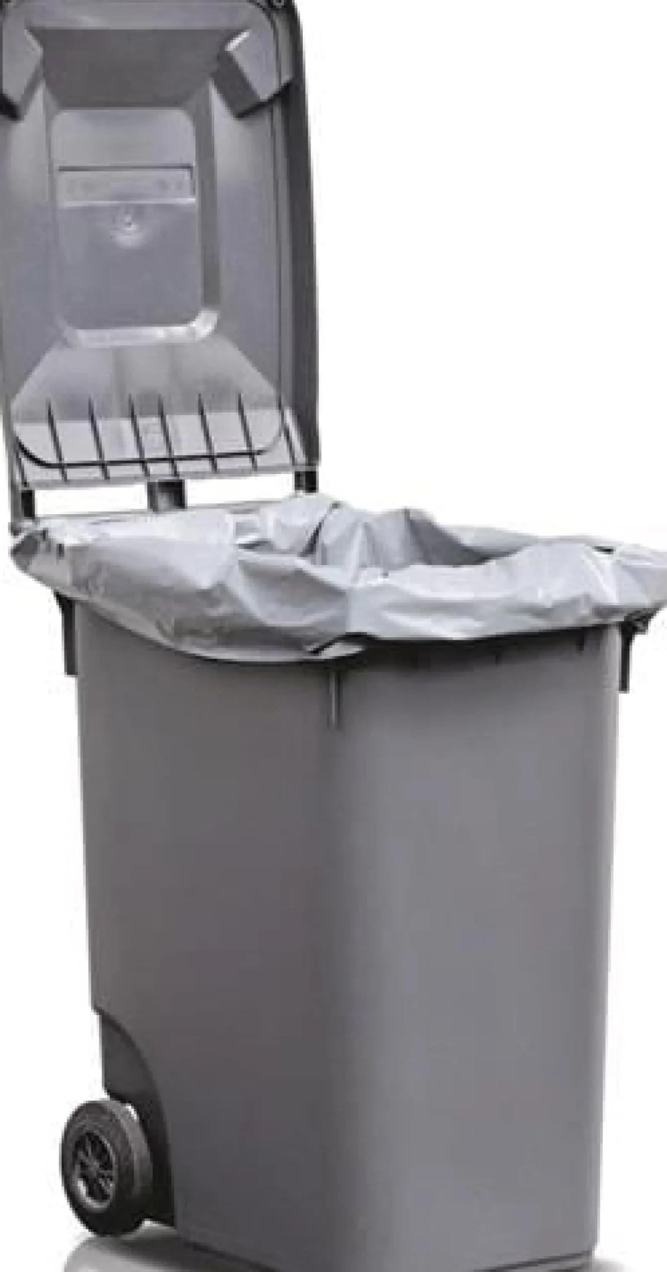 Becker Kunststoffsack 240 l LD-PE grau 100 µm - 9000466520