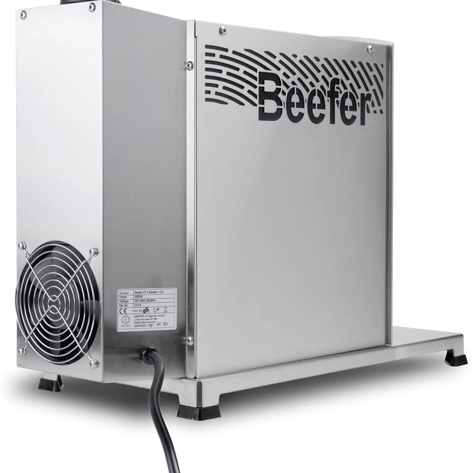 BEEFER E-BEEFER Pro 800°C Oberhitzegrill mit Thermobecher & Thermobehälter im Set - 1400001-Set1