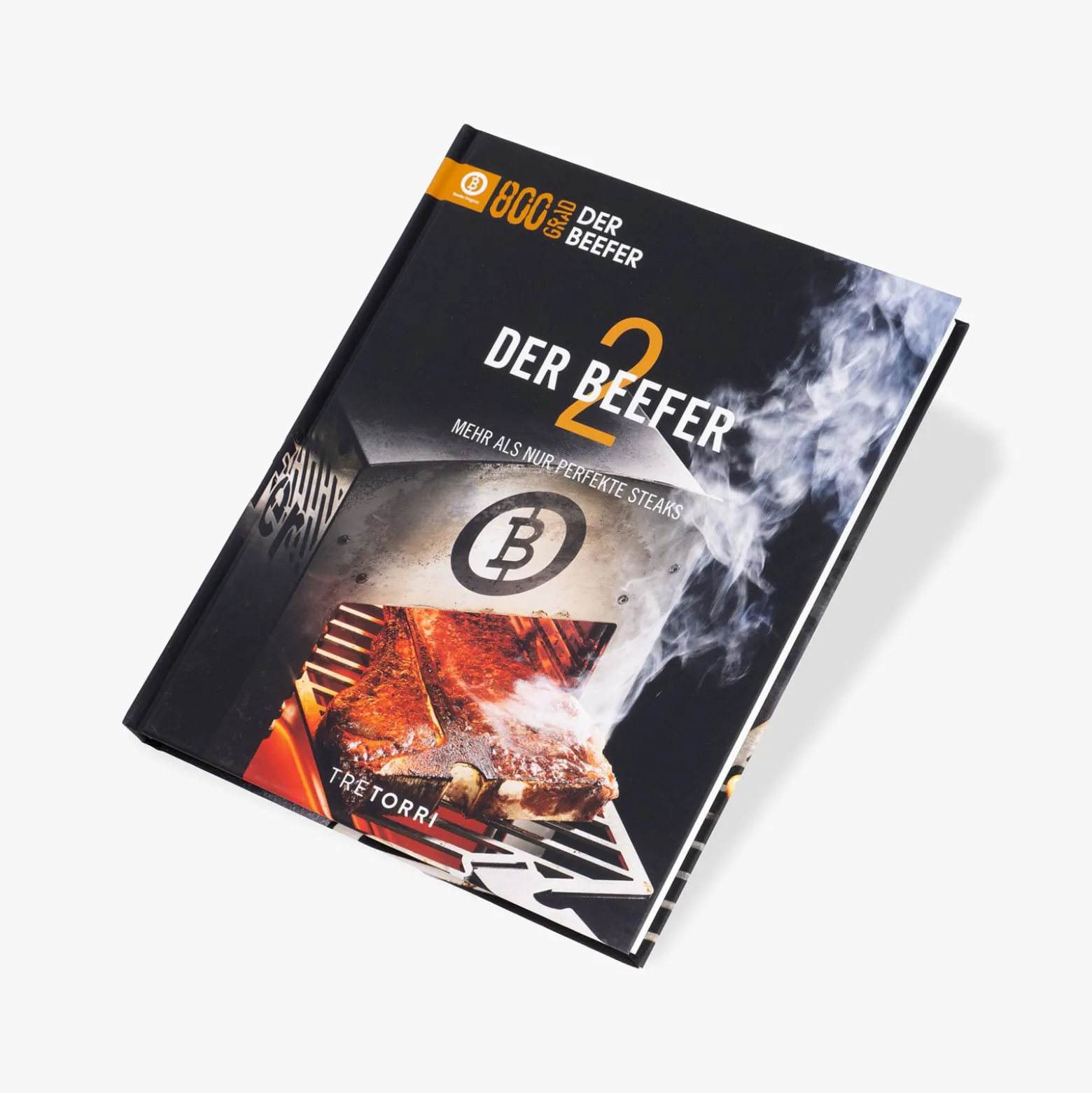 BEEFER One CHEF DE/AT 50 mbar Propan 800°C Oberhitzegrill mit Kochbuch "Der BEEFER 2" im Set - 1110025-Set2