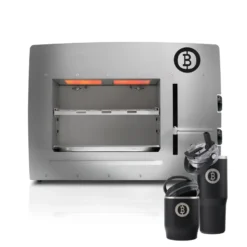 BEEFER XL-Chef DE/AT 50 mbar Propane 800°C Oberhitzegrill mit Thermobecher & Thermobehälter im Set - 1210001-Set1
