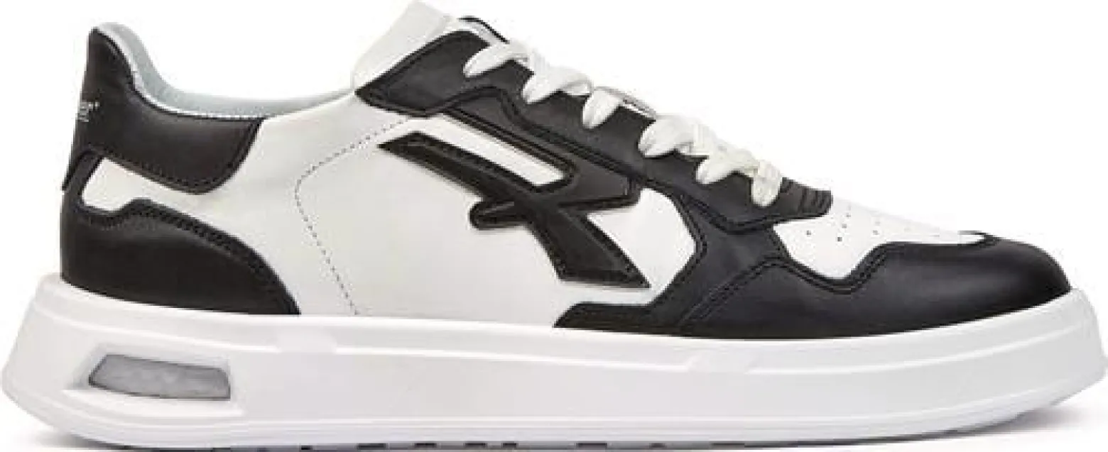 Berufshalbschuh Jaydon Gr.41 weiß/schwarz Leder OB SR EN20347:2022 U.POWER