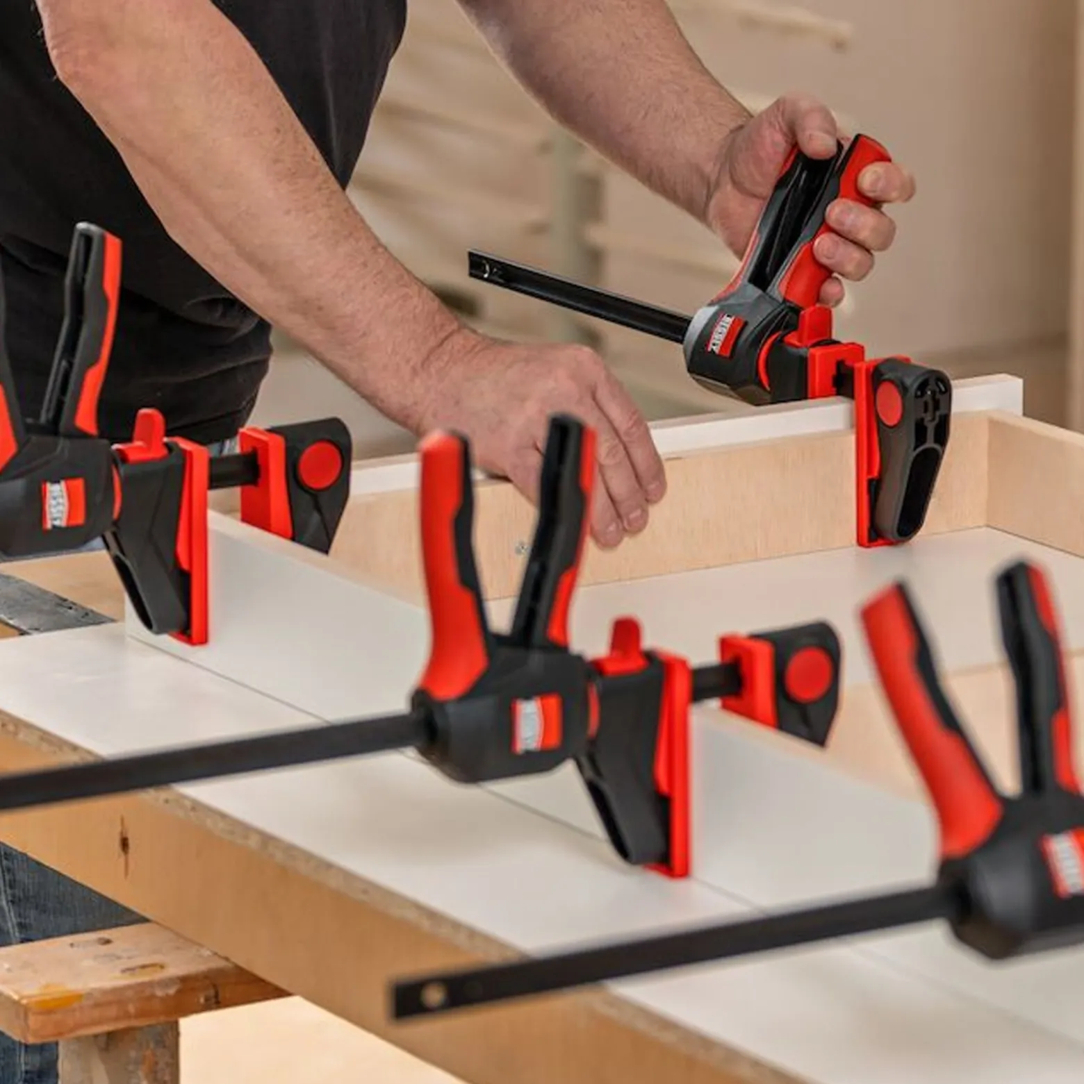 Bessey Einhandzwinge mit drehbarem Griff M - EZ360M-30
