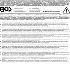BGS Akku-Winkelschleifer-Satz | bürstenlos | 18 V | mit Akku und Schnell-Ladegerät - 7396