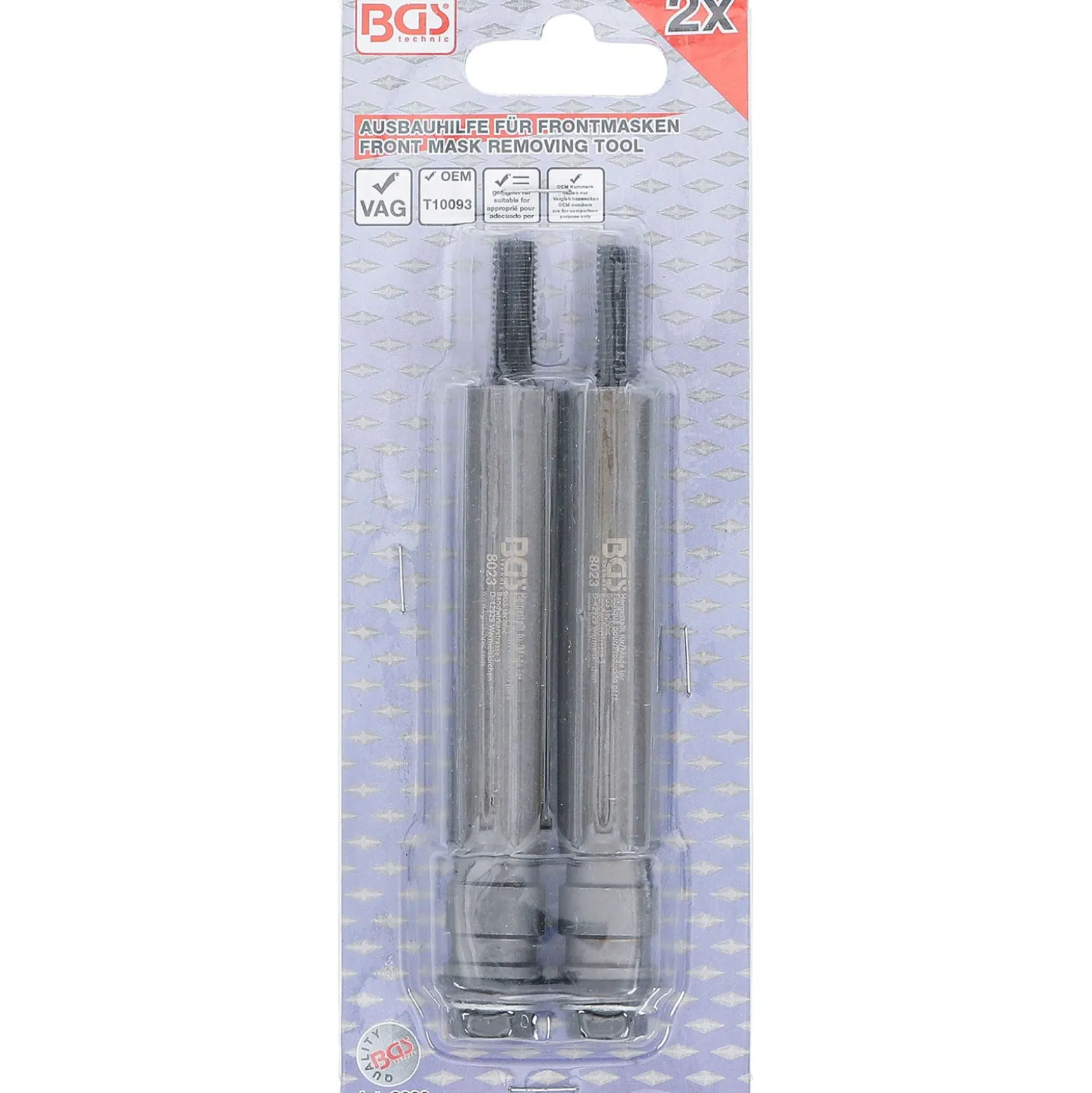 BGS Ausbauhilfe für Frontmasken für VAG 2tlg. - 8023