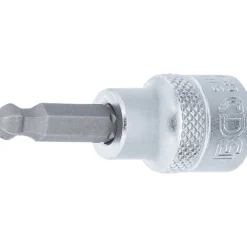 BGS Bit-Einsatz Antrieb Innenvierkant 10 mm (3/8") Innensechskant mit Kugelkopf 6 mm - 5114