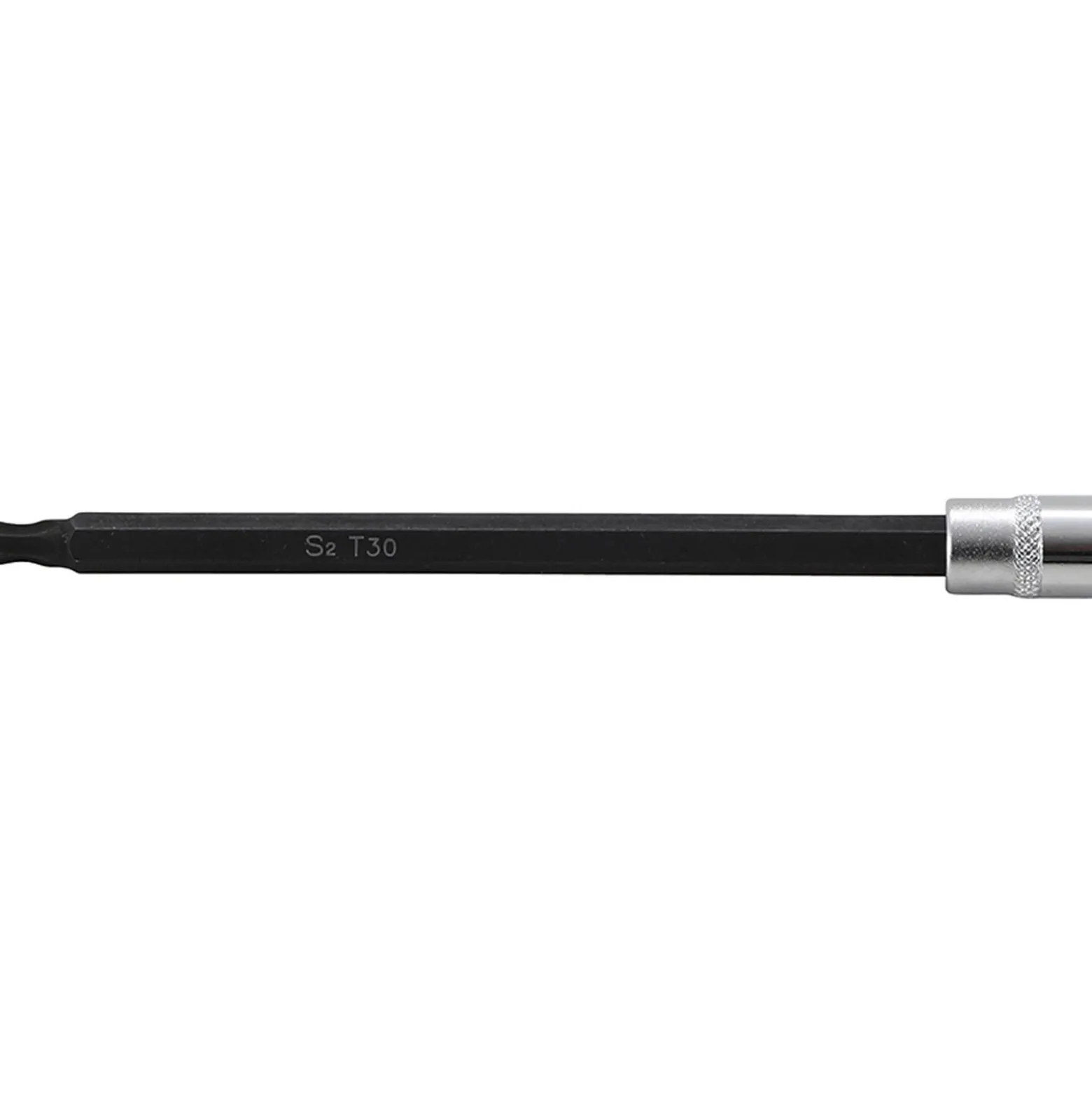 BGS Bit-Einsatz Antrieb Innenvierkant 6,3 mm (1/4") T-Profil (für Torx) mit Kugelkopf T30 - 8618-T30