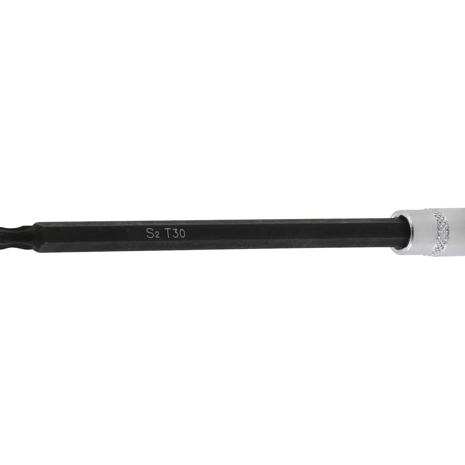 BGS Bit-Einsatz Antrieb Innenvierkant 6,3 mm (1/4") T-Profil (für Torx) mit Kugelkopf T30 - 8618-T30