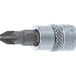 BGS Bit-Einsatz Antrieb Innenvierkant 6,3 mm (1/4") Kreuzschlitz PZ2 - 2491