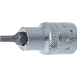 BGS Bit-Einsatz Antrieb Innenvierkant 12,5 mm (1/2") Innensechskant 4 mm - 4250