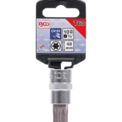 BGS Bit-Einsatz Antrieb Innenvierkant 10 mm (3/8") T-Profil (für Torx) T60 - 2761