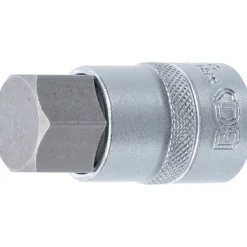 BGS Bit-Einsatz Antrieb Innenvierkant 12,5 mm (1/2") Innensechskant 22 mm - 5184-H22