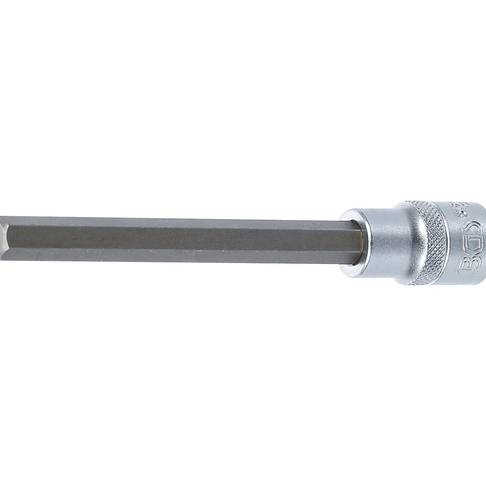 BGS Bit-Einsatz Länge 140 mm Antrieb Innenvierkant 12,5 mm (1/2") Innensechskant 10 mm - 5184-H10