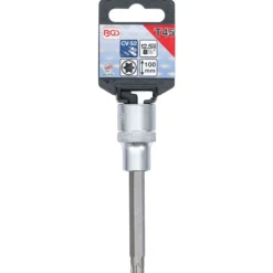 BGS Bit-Einsatz Länge 100 mm Antrieb Innenvierkant 12,5 mm (1/2") T-Profil (für Torx) T45 - 4473