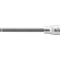 BGS Bit-Einsatz Länge 140 mm Antrieb Innenvierkant 12,5 mm (1/2") Innensechskant mit Kugelkopf 8 mm - 4258-8