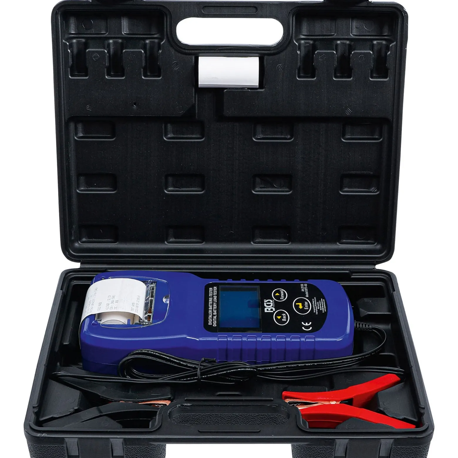 BGS Digitaler Batterie- und Ladesystem-Tester mit Drucker - 2133
