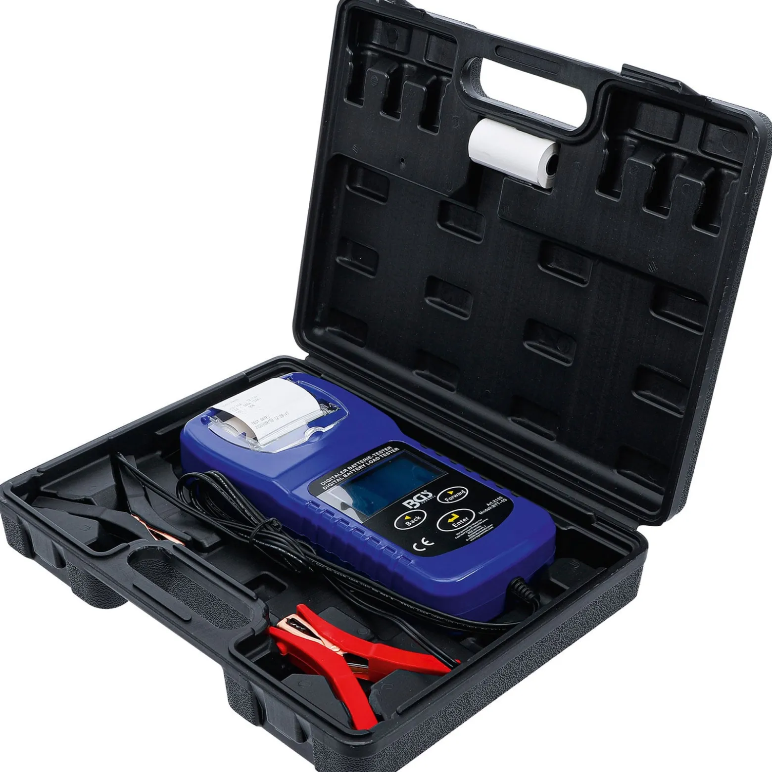 BGS Digitaler Batterie- und Ladesystem-Tester mit Drucker - 2133