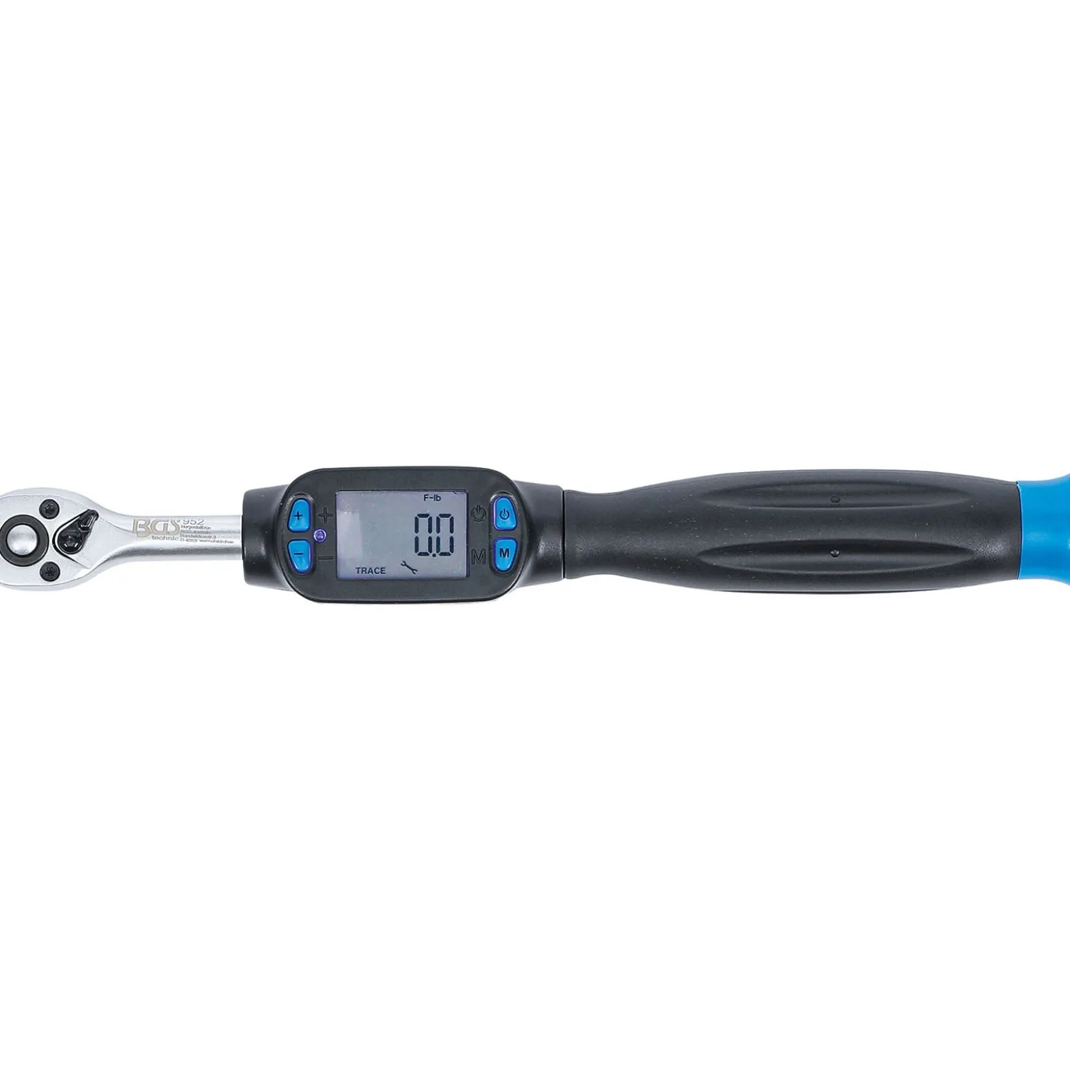BGS Digitaler Drehmomentschlüssel Abtrieb Außenvierkant 6,3 mm (1/4") 6 - 30 Nm - 952