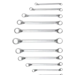 BGS Doppel-Ringschlüssel-Satz tief gekröpft SW 6 - 32 mm 12tlg. - 30200