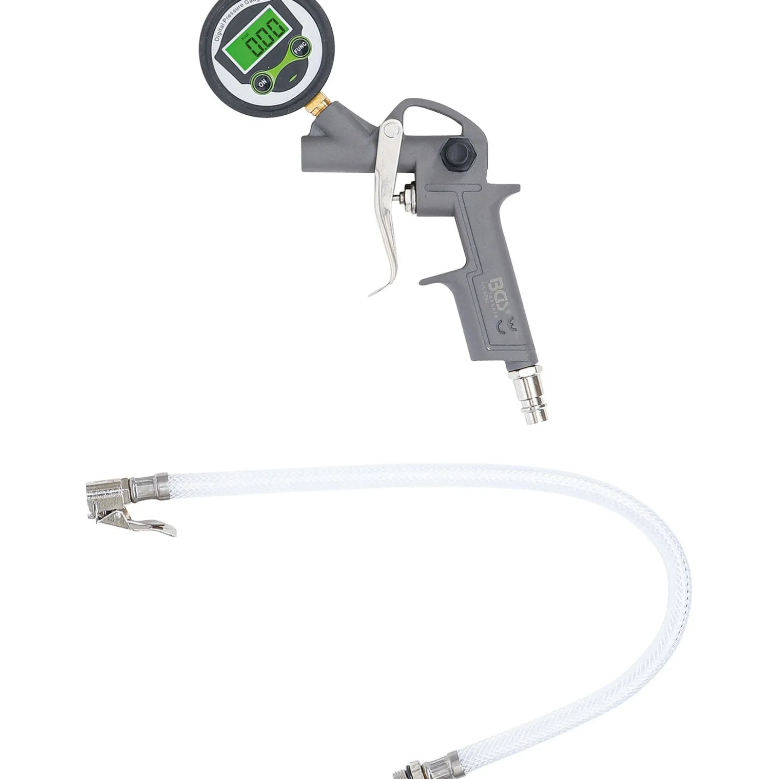 BGS Druckluft-Reifenfüllpistole digital 0 - 8 bar - 6794