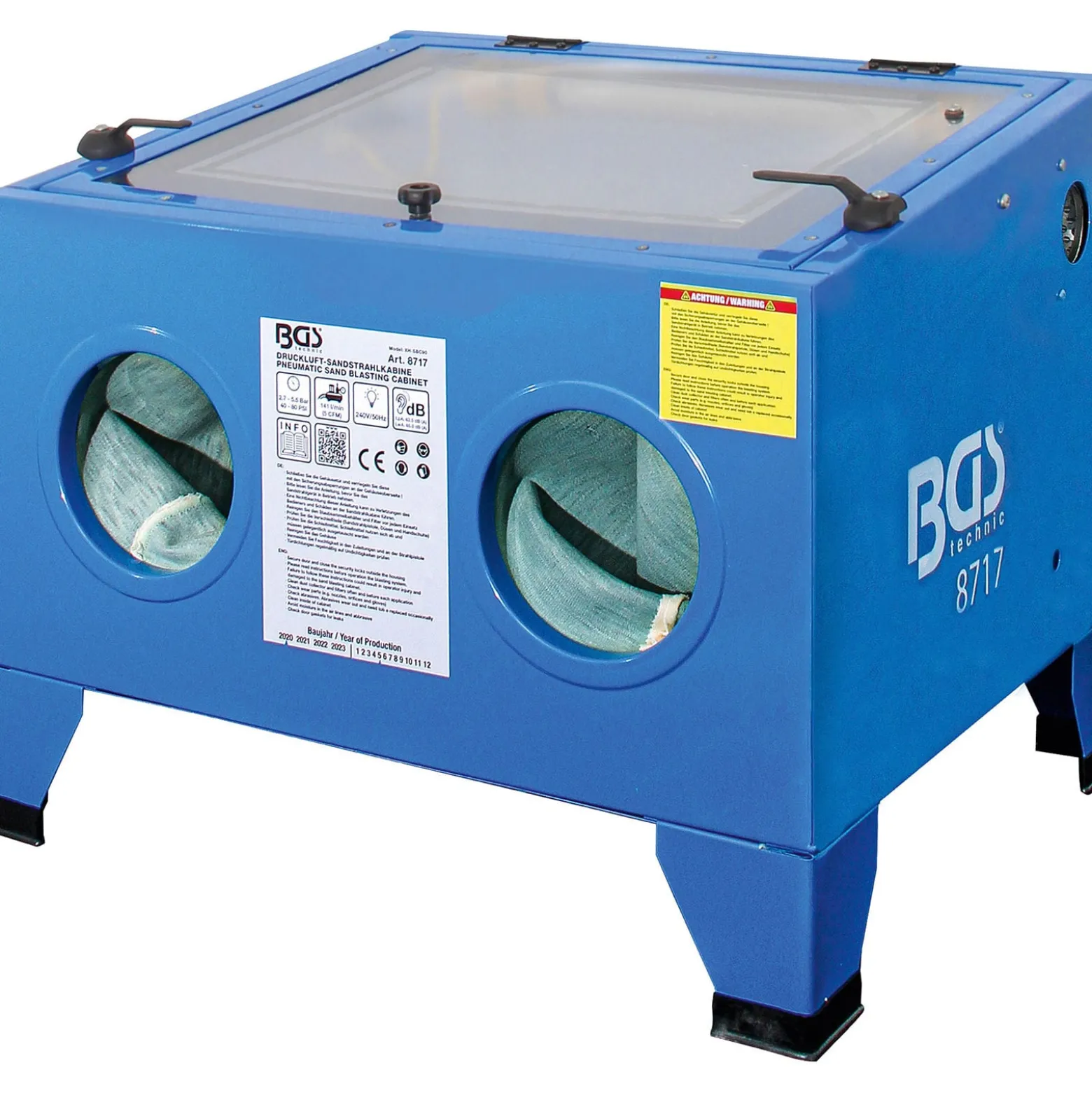 BGS Druckluft-Sandstrahlkabine - 8717