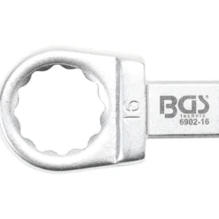 BGS Einsteck-Ringschlüssel 16 mm Aufnahme 9 x 12 mm - 6902-16