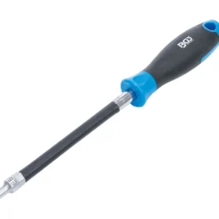 BGS Flexibler Schraubendreher mit Rundgriff E-Profil E 5 Klingenlänge 150 mm - 70021