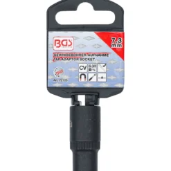 BGS Gewindebohrer-Aufnahme-Steckschlüssel-Einsatz 10 mm (3/8") 7,3 mm - 72105