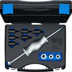 BGS Gleithammer-Satz mit Gewinde-Adaptern 12tlg. - 70325