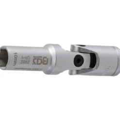 BGS Glühkerzen-Gelenk-Einsatz Sechskant Antrieb Innenvierkant 10 mm (3/8") SW 10 mm - 2982