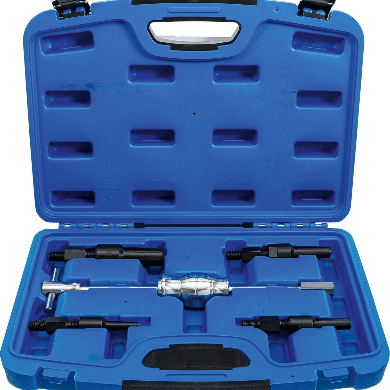 BGS Grundloch-Innenlager-Abzieher-Satz mit Gleithammer 5tlg. - 70107