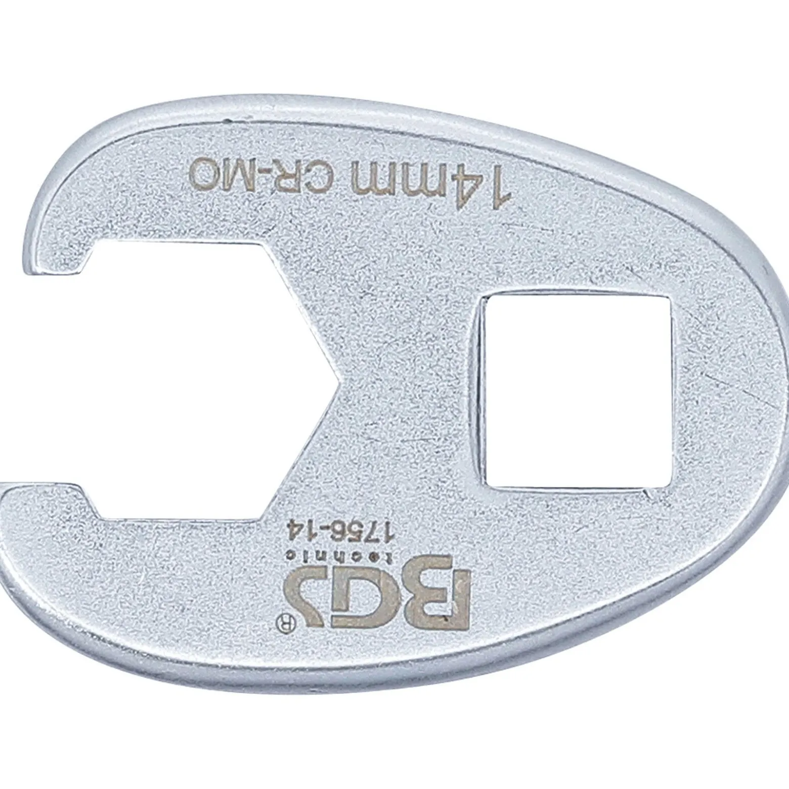 BGS Hahnenfußschlüssel Antrieb Innenvierkant 10 mm (3/8") SW 14 mm - 1756-14