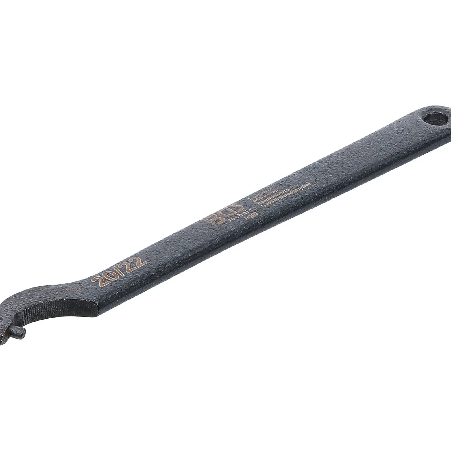 BGS Hakenschlüssel mit Zapfen 20 - 22 mm - 74209