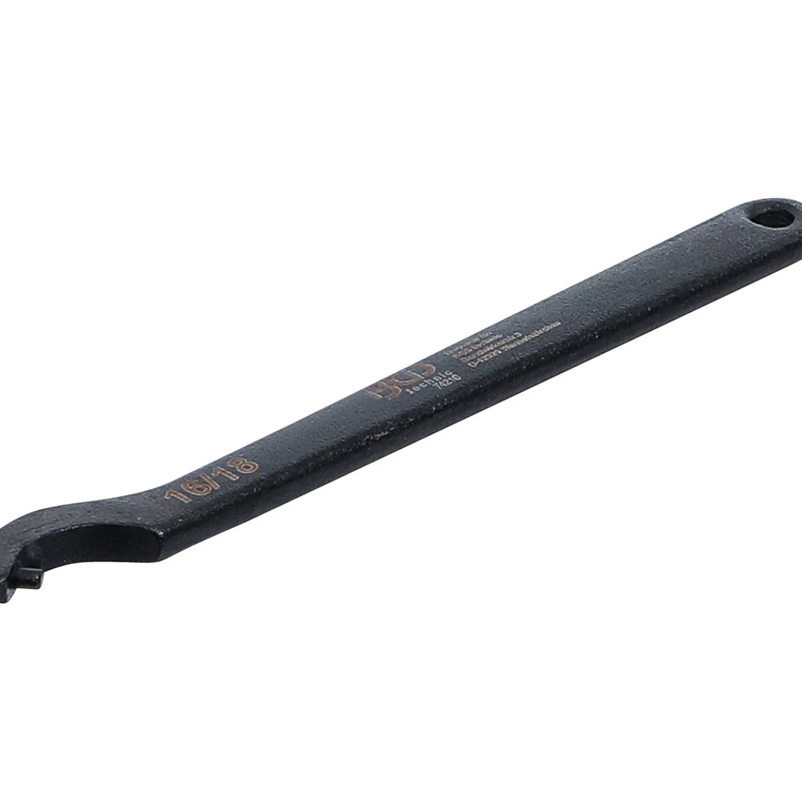 BGS Hakenschlüssel mit Zapfen 16 - 18 mm - 74210