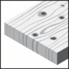 BGS Hakenschlüssel mit Zapfen 155 - 165 mm - 74224