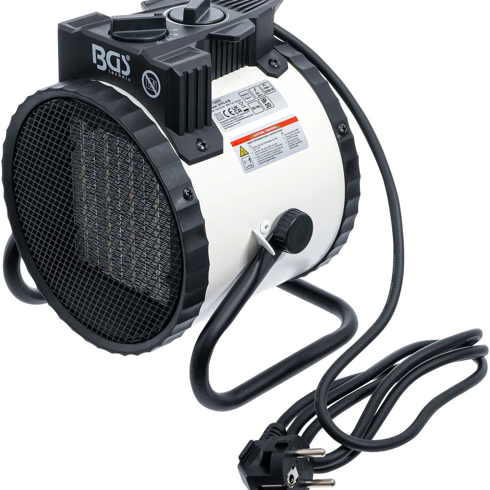 BGS Heizlüfter elektrisch 2 kW - 73370