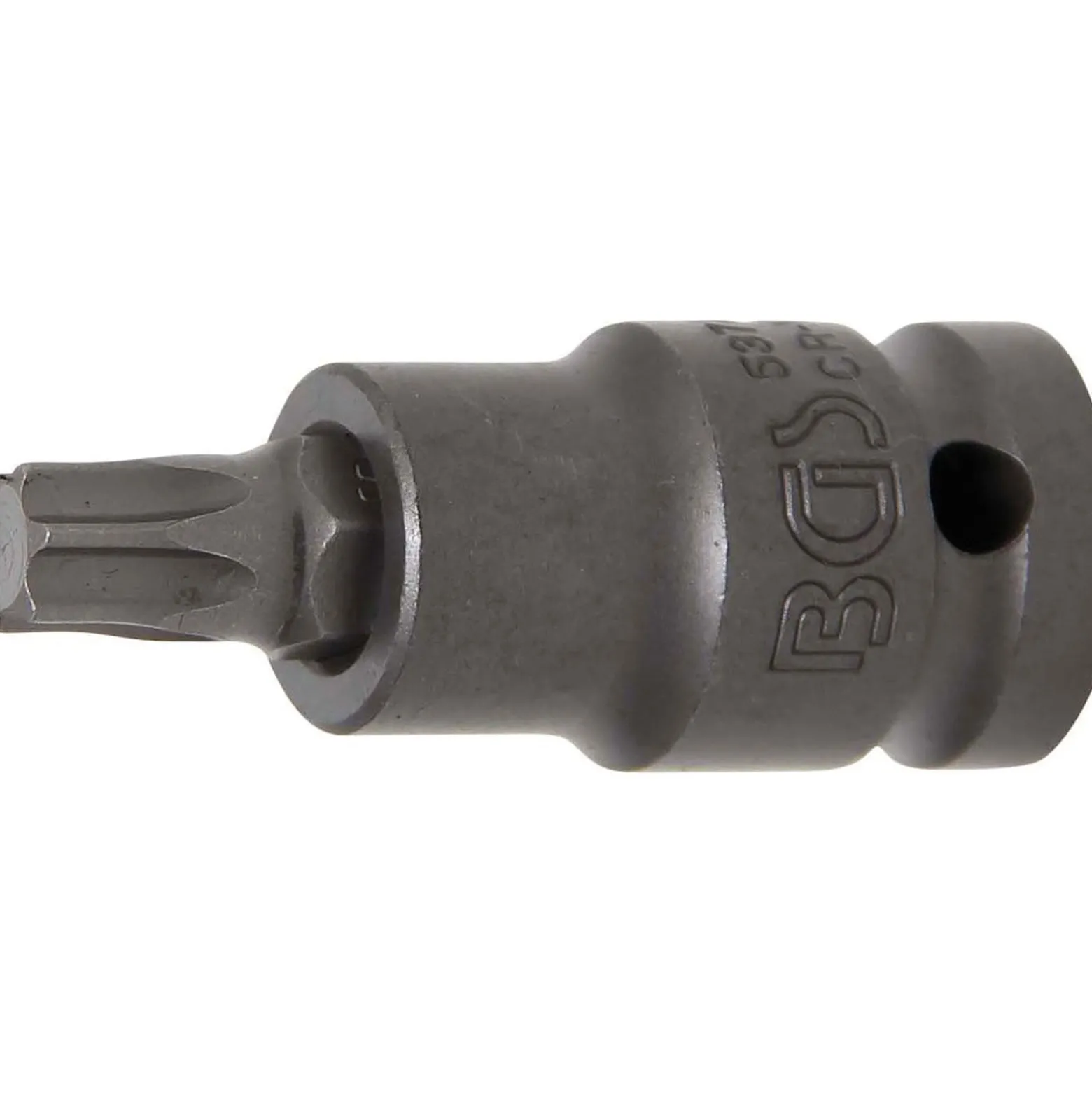 BGS Kraft-Bit-Einsatz Antrieb Innenvierkant 12,5 mm (1/2") T-Profil (für Torx) T50 - 5374