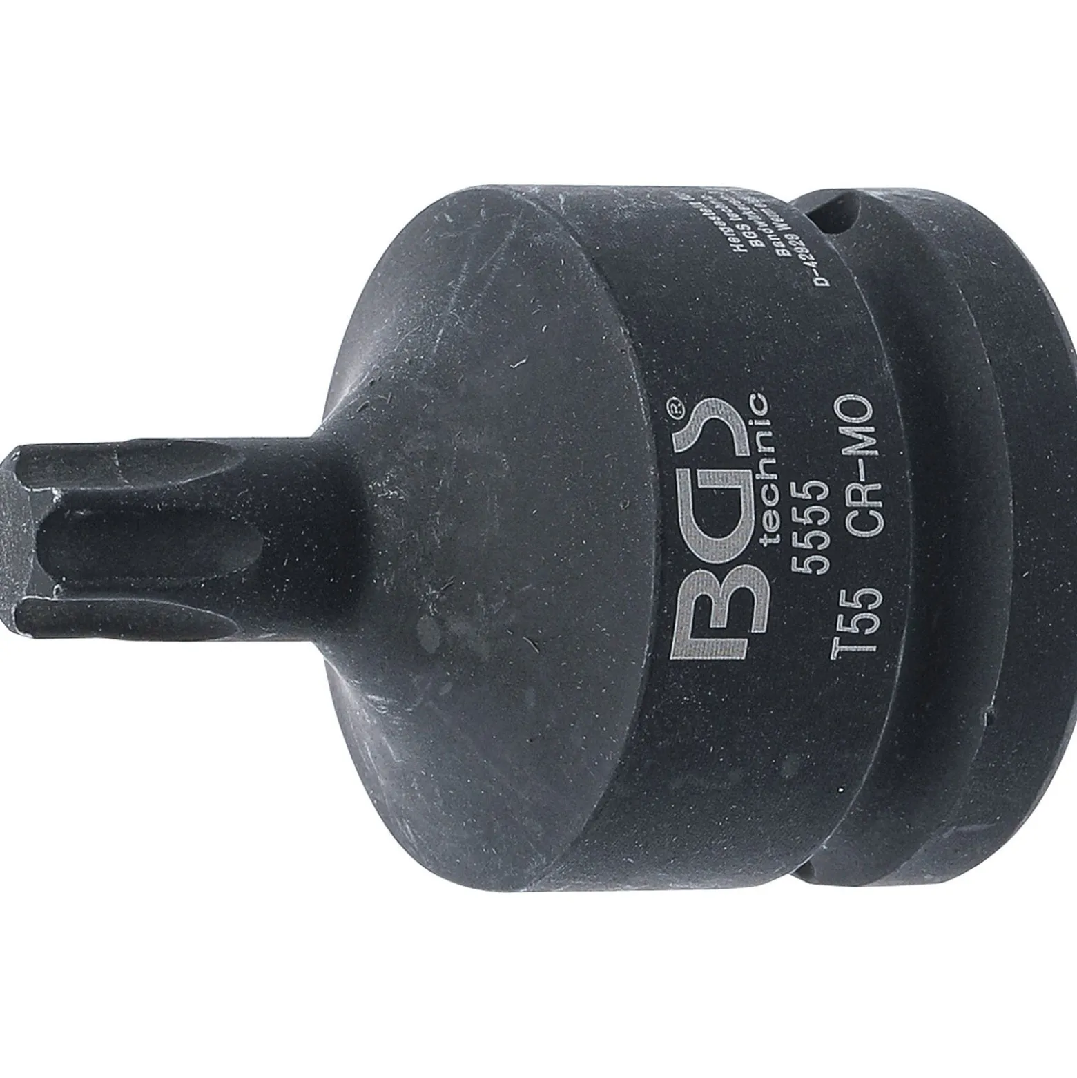 BGS Kraft-Bit-Einsatz Antrieb Innenvierkant 20 mm (3/4") T-Profil (für Torx) T55 - 5555