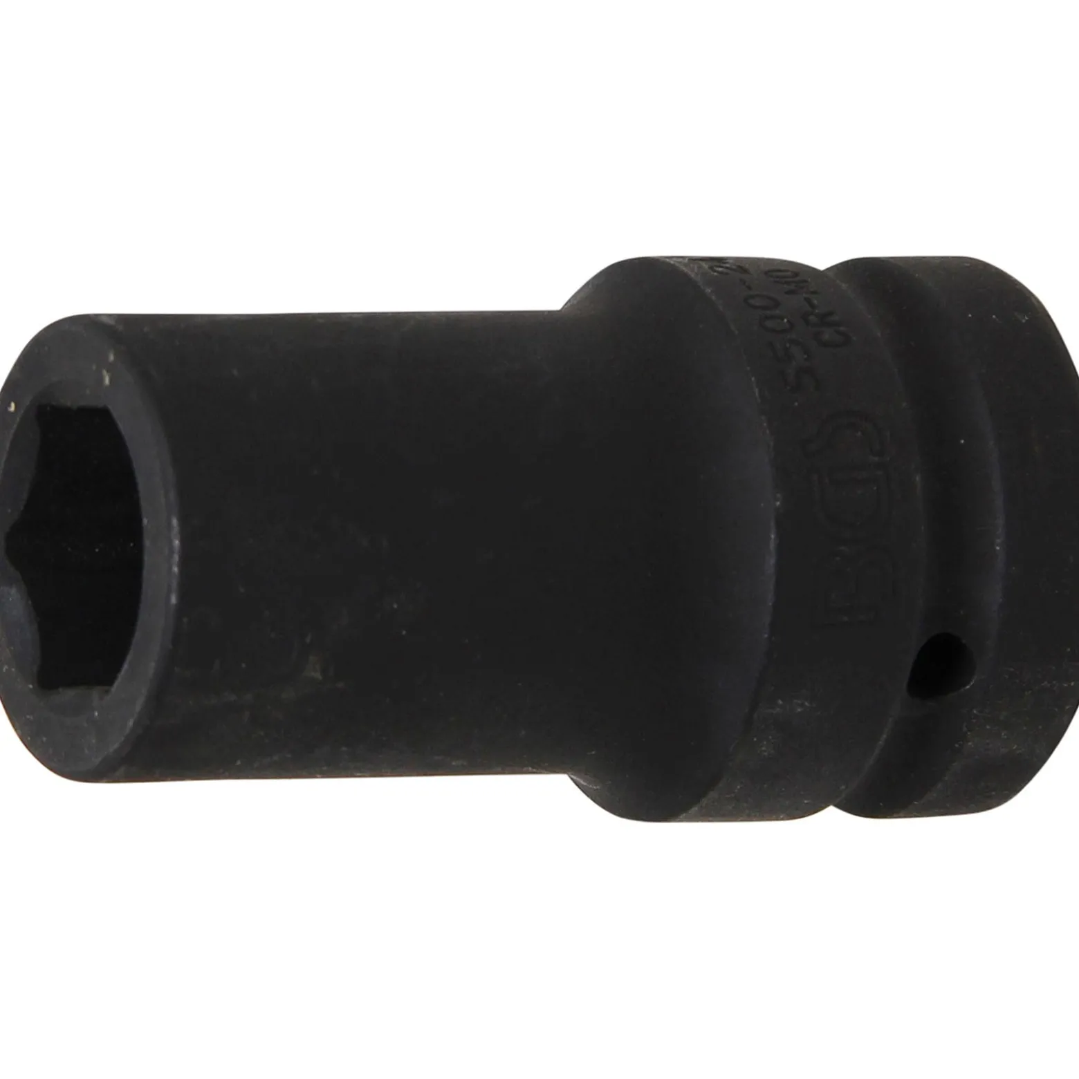 BGS Kraft-Steckschlüssel-Einsatz Sechskant tief Antrieb Innenvierkant 25 mm (1") SW 21 mm - 5500-21