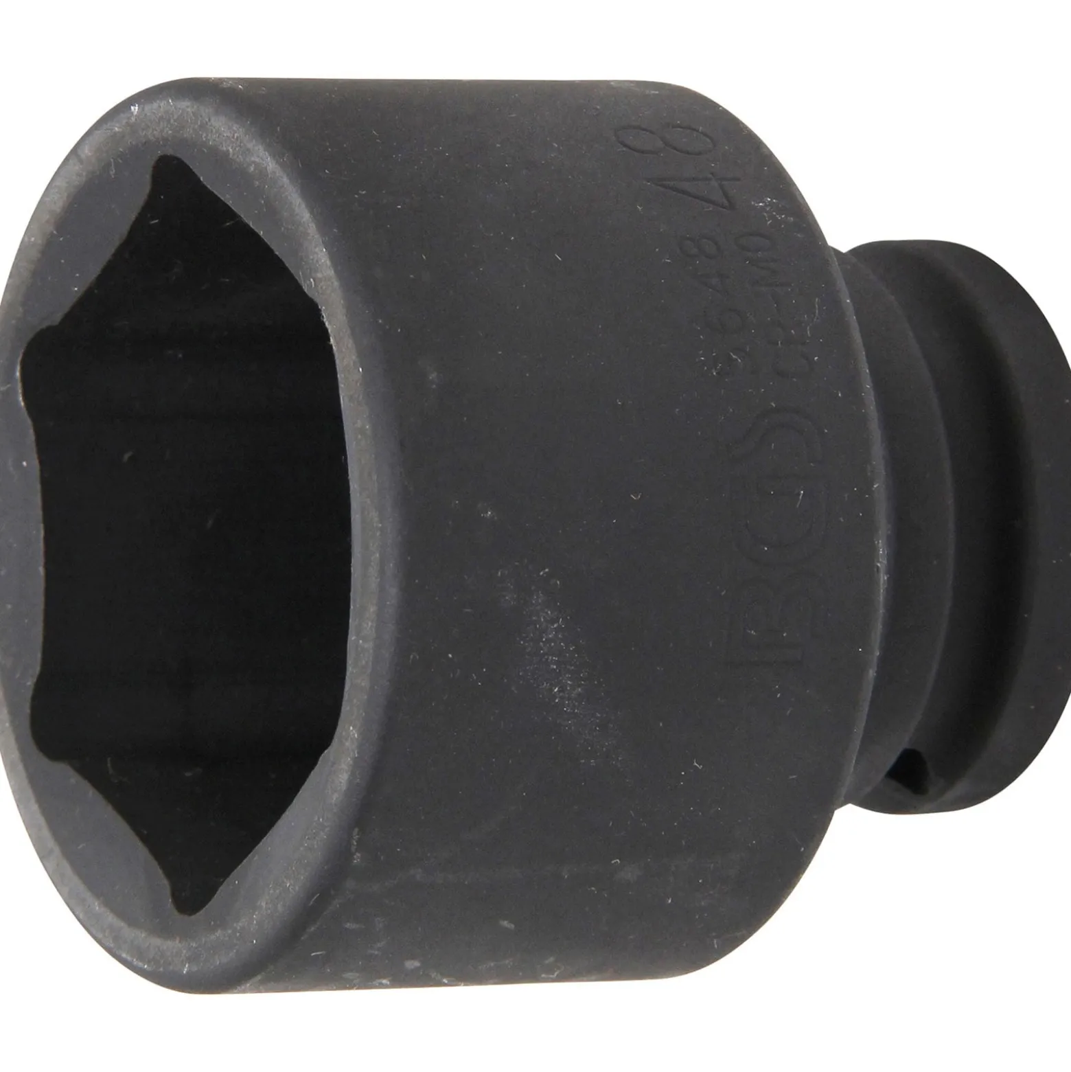 BGS Kraft-Steckschlüssel-Einsatz Sechskant Antrieb Innenvierkant 20 mm (3/4") SW 48 mm - 5648